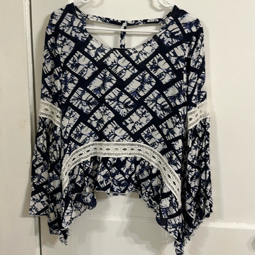 Chelsea & Theodore bohemian style blouse.